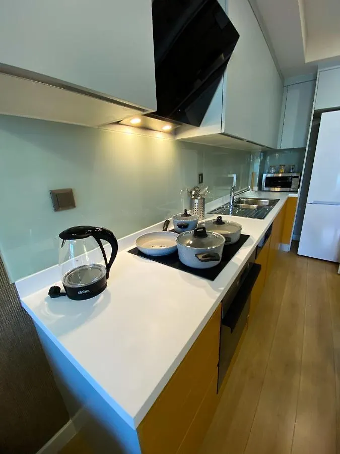 Brand-New Elegant 1-Bedroom Apartment 이스탄불 0*,