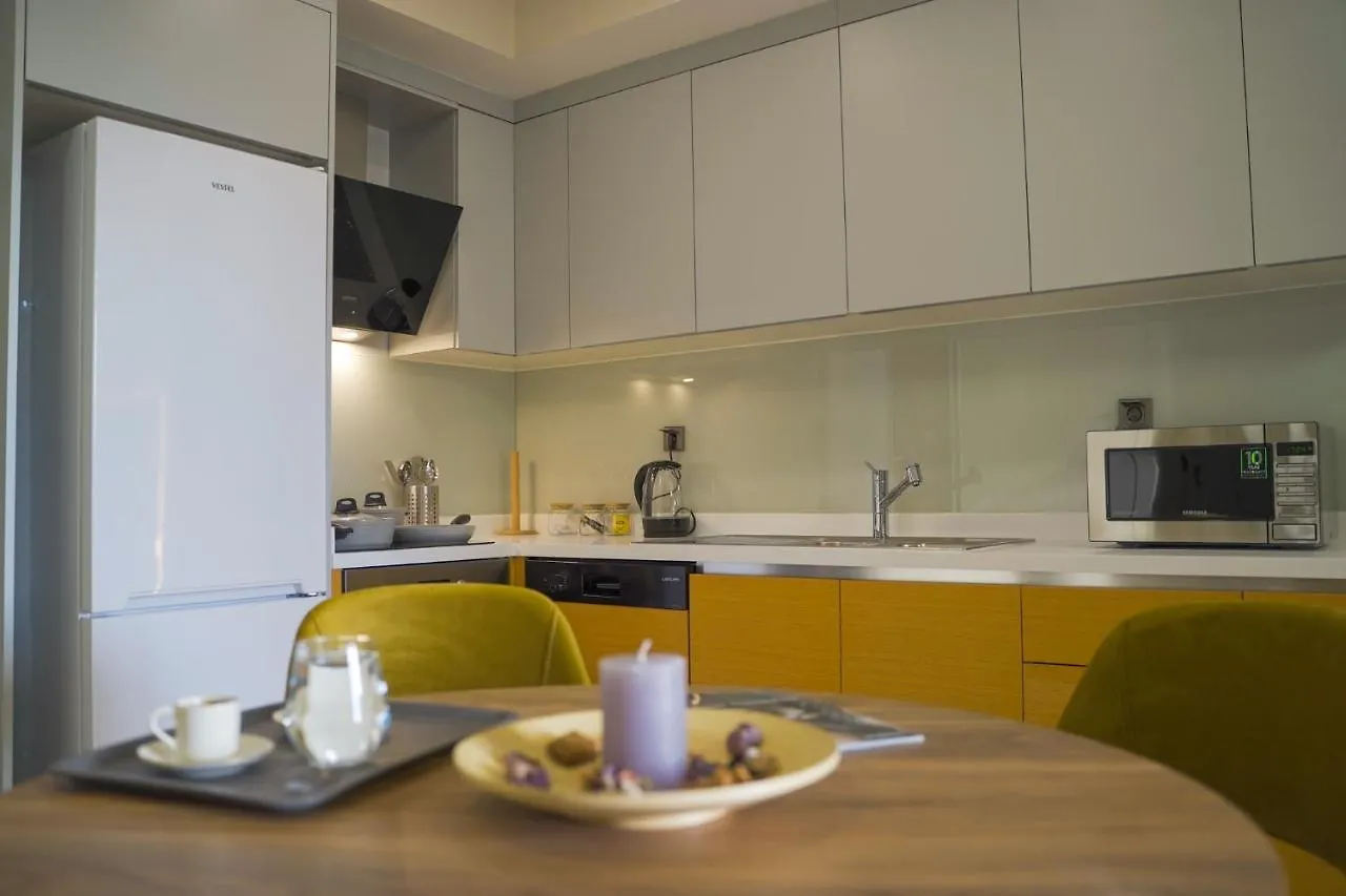اسطنبول Brand-New Elegant 1-Bedroom Apartment 0*,