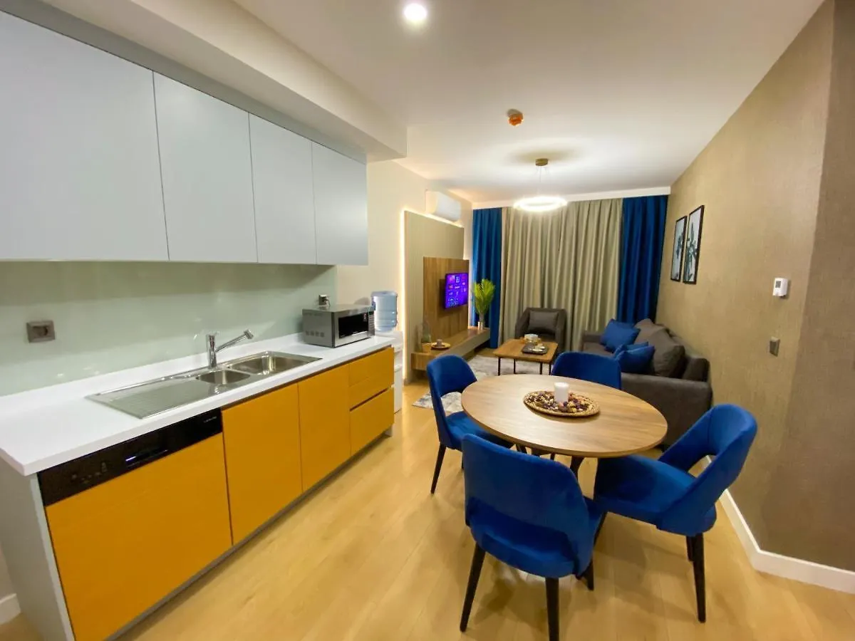 اسطنبول Brand-New Elegant 1-Bedroom Apartment 0*,